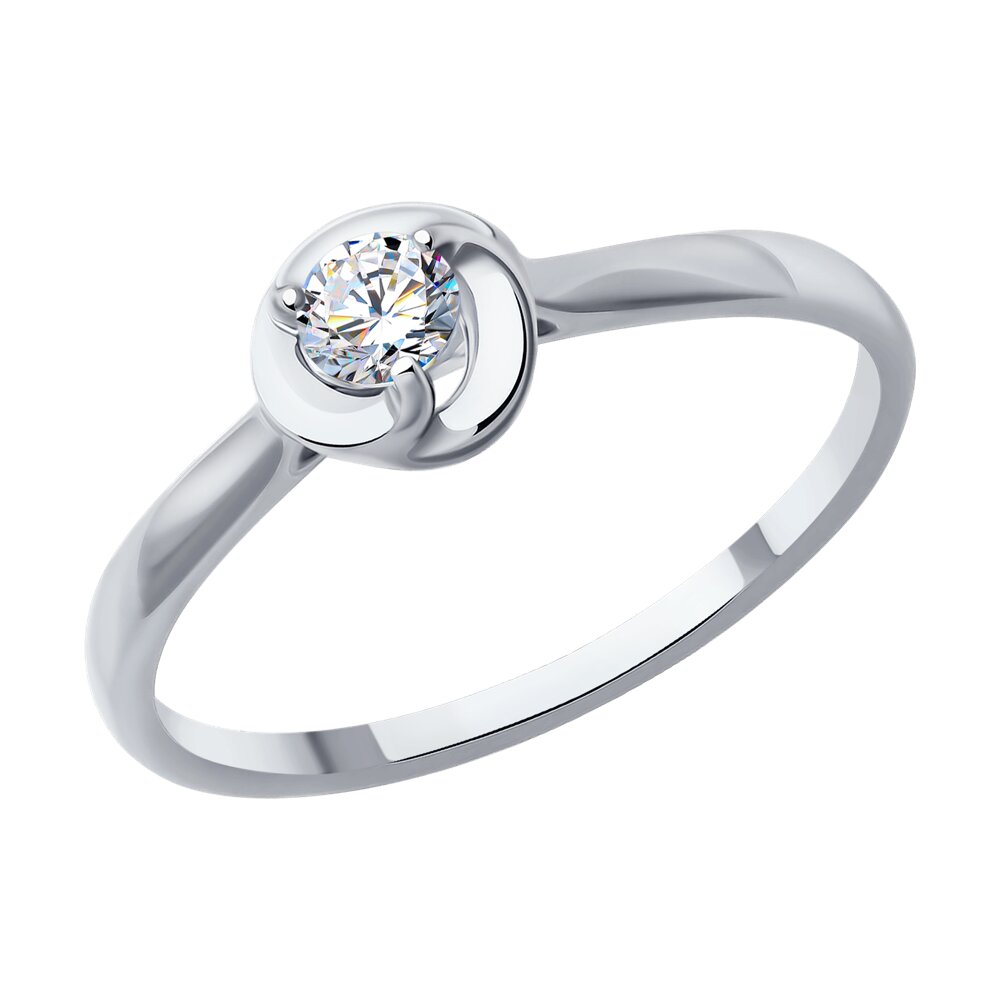 

Кольцо из золота р. 17 Diamant 52-210-01993-1, бриллиант, 52-210-01993-1