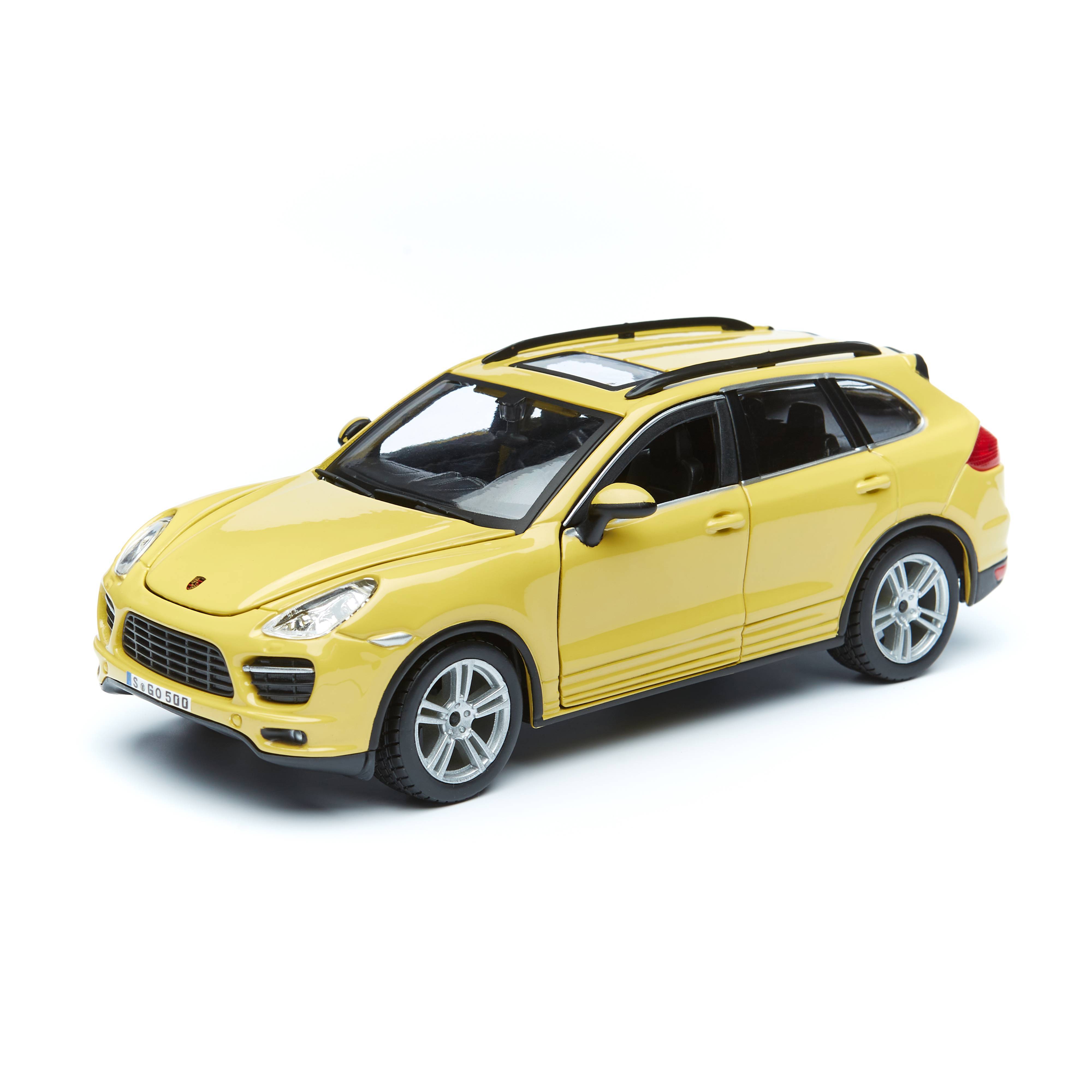 Коллекционная машинка Bburago Porsche Cayenne Turbo,1:24,18-21056,жёлтый