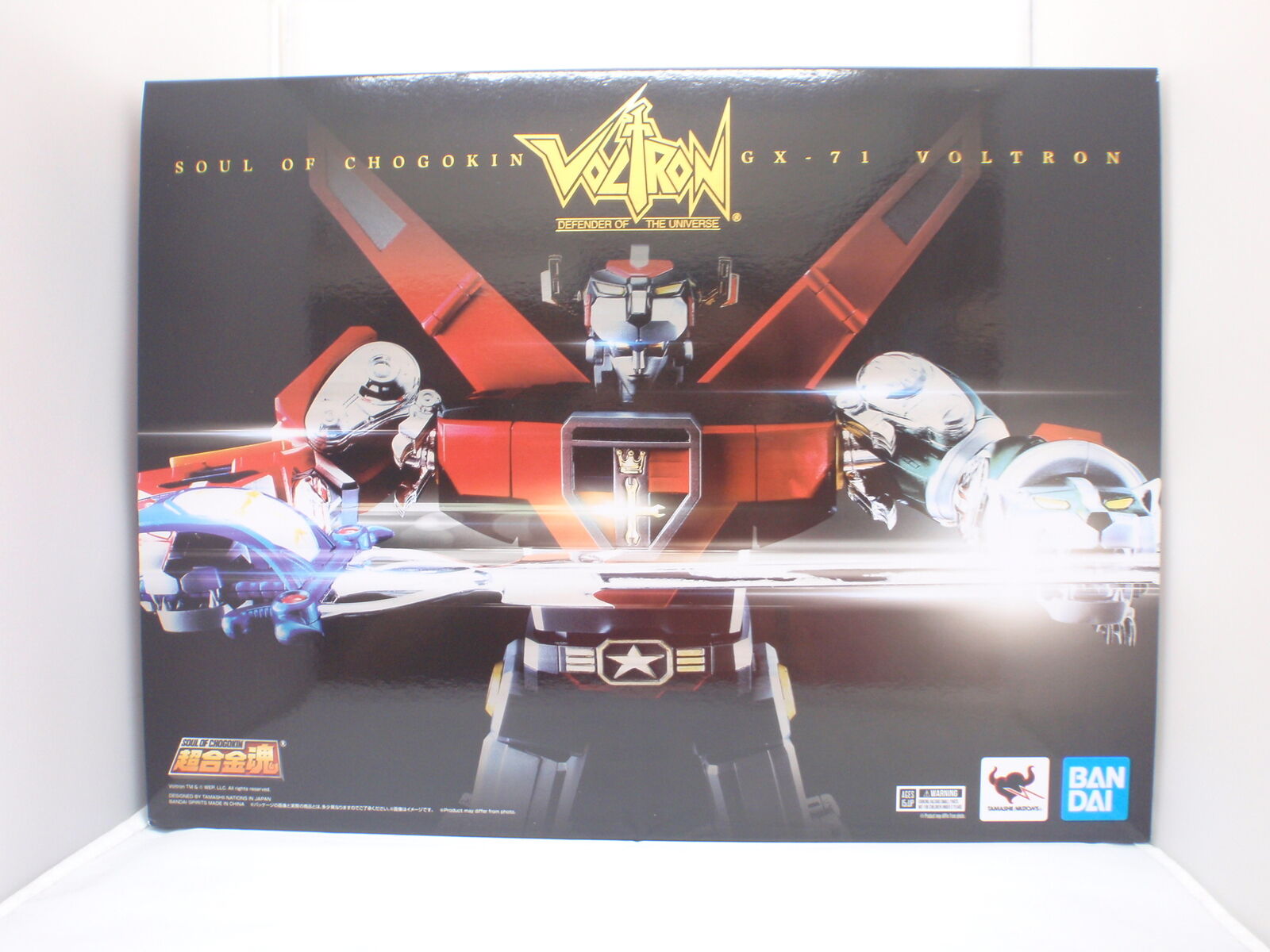 

Фигурка Voltron: GX-71 Voltron Soul Of Chogokin (27 см)