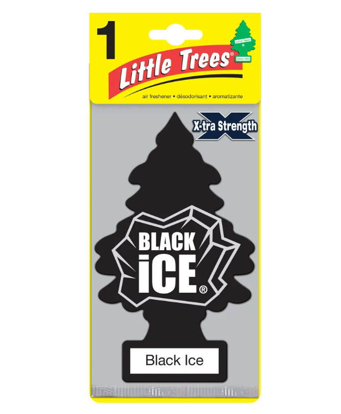 

Ароматизатор в машину LITTLE TREES U1P10655RUSS Черный лед