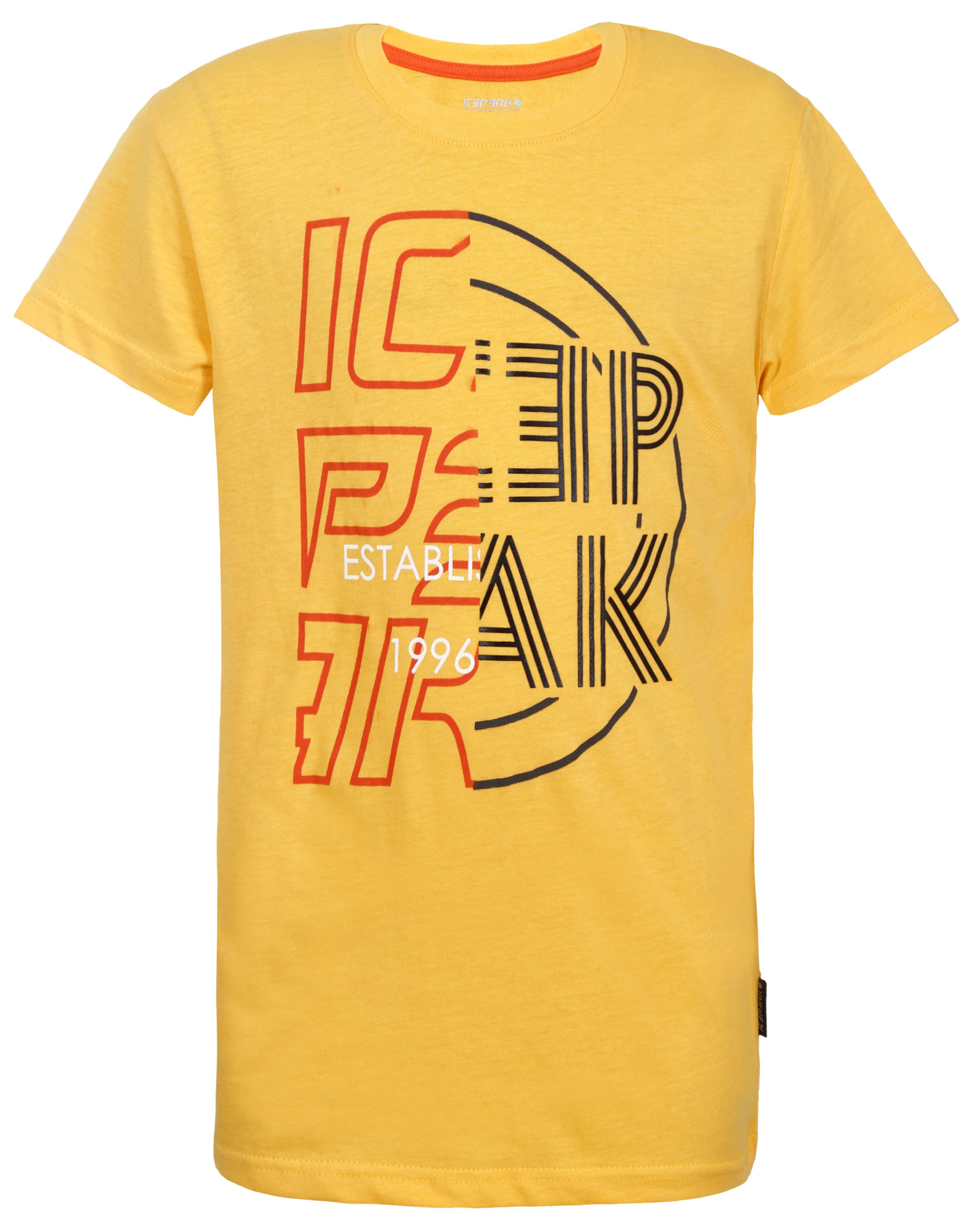 фото Футболка icepeak millville jr yellow р. 128