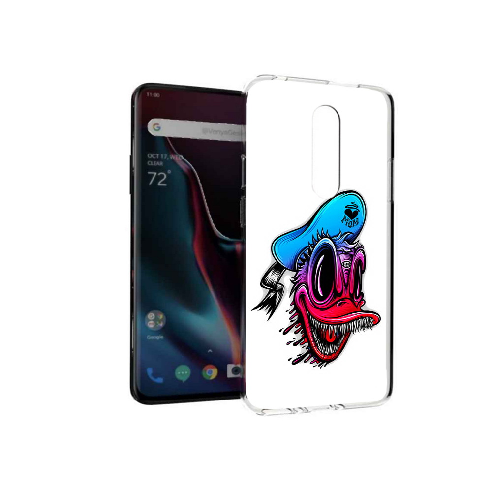 

Чехол MyPads Tocco для OnePlus 7 Pro Дональд (PT139735.130.71), Прозрачный, Tocco