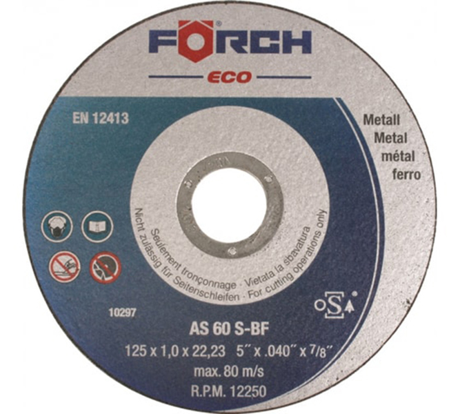 

ДИСК ОТРЕЗНОЙ ECO METAL 125X1,0 1шт