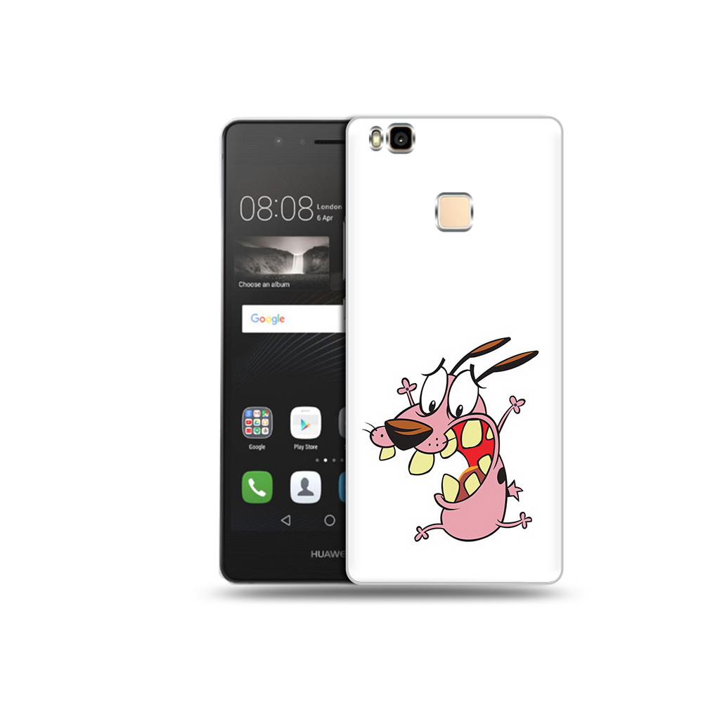 

Чехол MyPads Tocco для Huawei P9 Lite зубастый бобик (PT74547.57.371), Прозрачный, Tocco