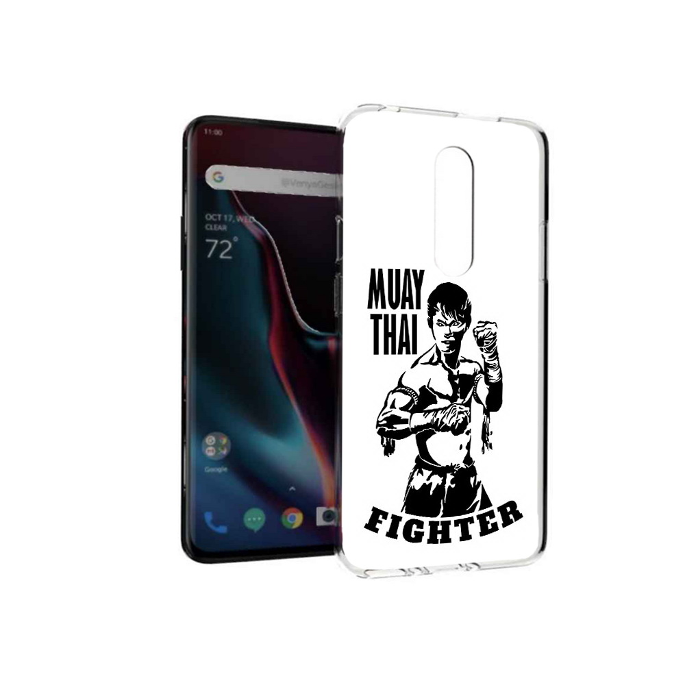

Чехол MyPads Tocco для OnePlus 7 Pro Единоборства муайтай (PT139735.130.76), Прозрачный, Tocco