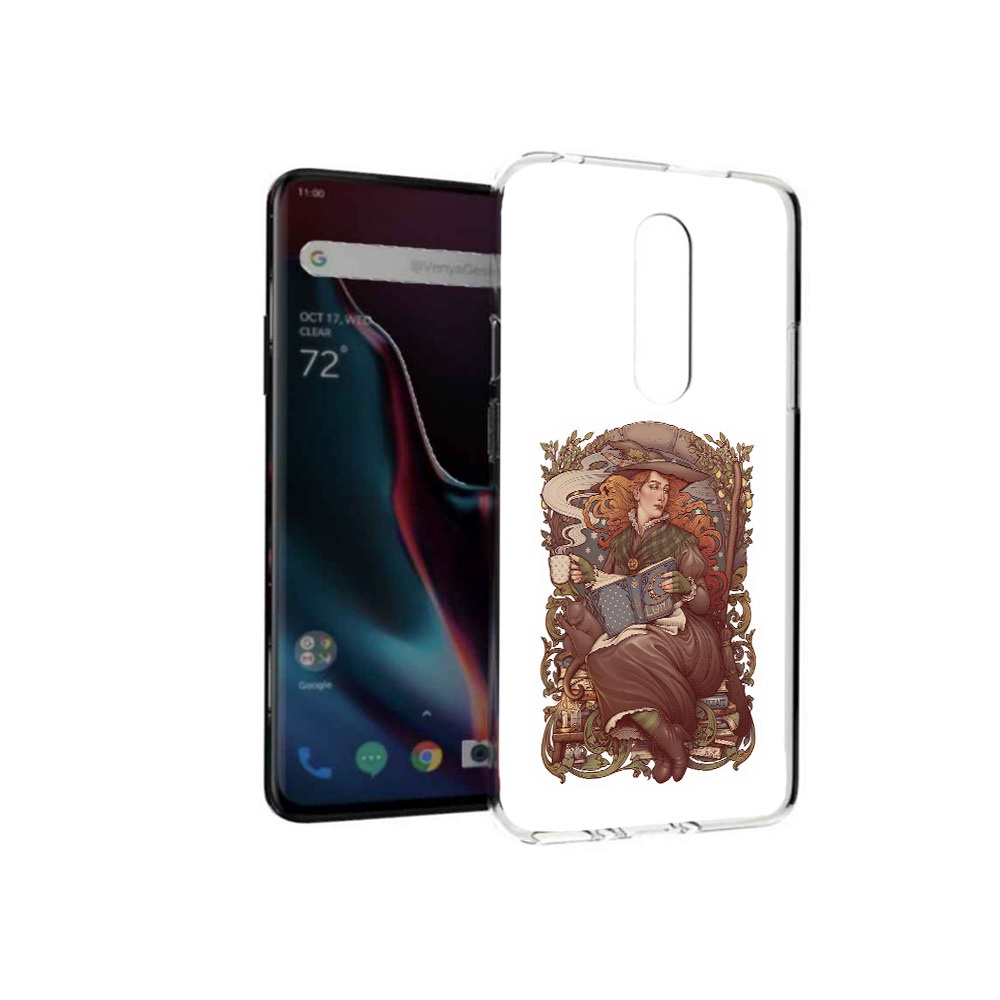 

Чехол MyPads Tocco для OnePlus 7 Pro Женские_126 (PT139735.130.81), Прозрачный, Tocco