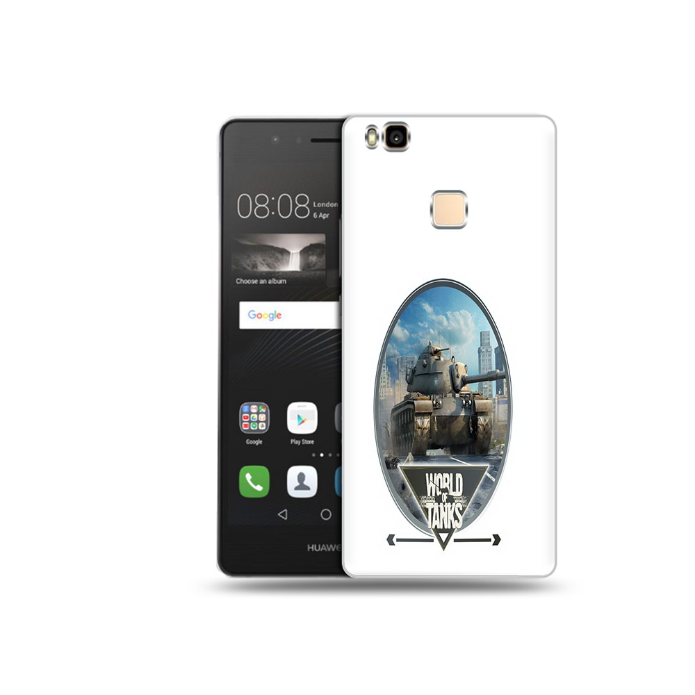 

Чехол MyPads Tocco для Huawei P9 Lite игра с танками (PT74547.57.375), Прозрачный, Tocco