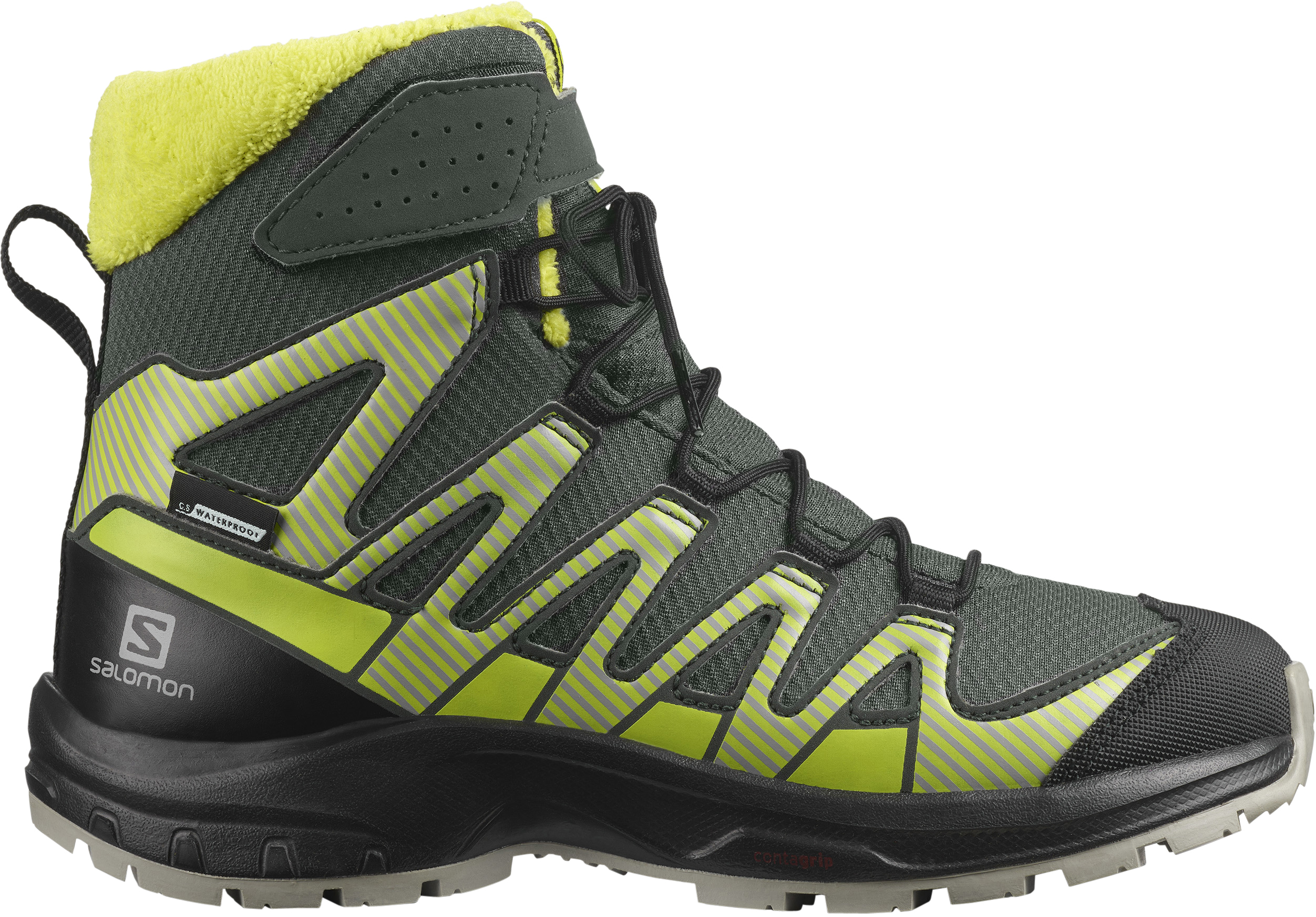 фото Ботинки salomon xa pro v8 winter cswp j urban chic/black/evening primrose р. 33