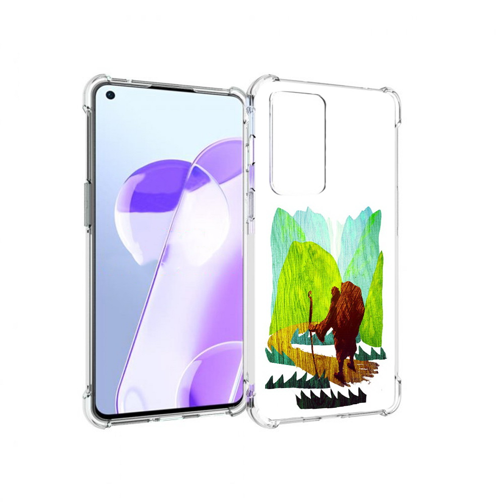 

Чехол MyPads Tocco для OnePlus 9RT Лесная тропа (PT172016.131.106), Прозрачный, Tocco