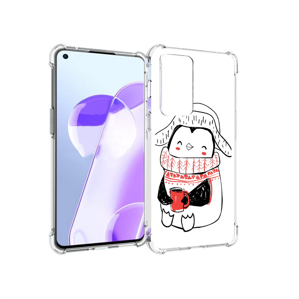 

Чехол MyPads Tocco для OnePlus 9RT Милый пингвин (PT172016.131.115), Прозрачный, Tocco