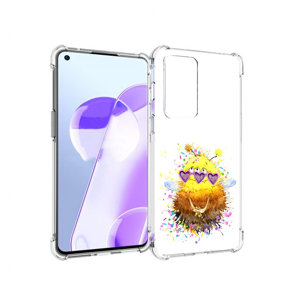 

Чехол MyPads Tocco для OnePlus 9RT Пушитый шмель (PT172016.131.143), Прозрачный, Tocco