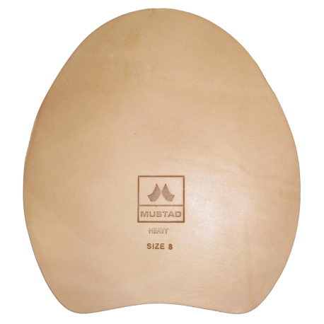 Фильцы кожаные усиленные Mustad leather pads heavy 6