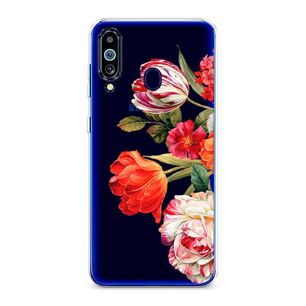 

Чехол Awog на Samsung Galaxy M40/A60 "Весенний букет", Разноцветный, 28750-8