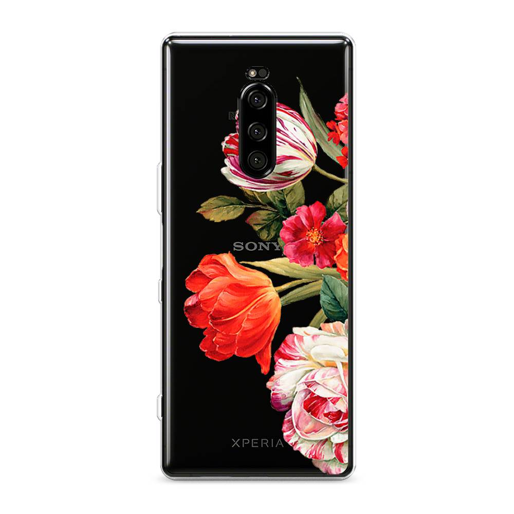 

Чехол Awog на Sony Xperia 1/XZ4 "Весенний букет", Разноцветный, 54250-8