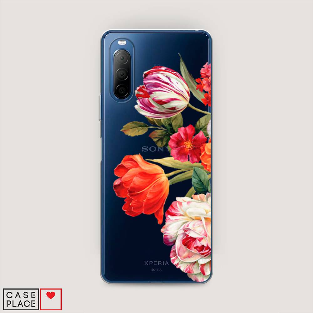 

Чехол Awog на Sony Xperia 10 II "Весенний букет", Разноцветный, 54650-8