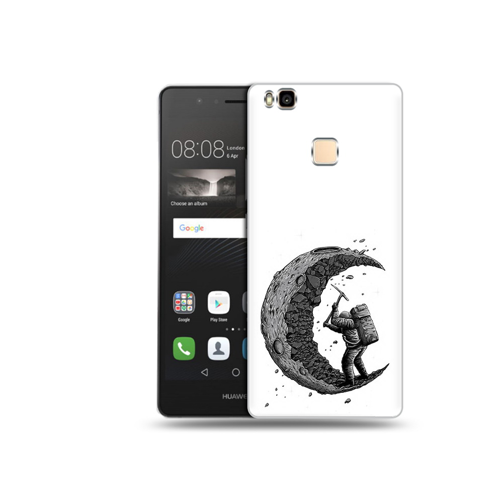 

Чехол MyPads Tocco для Huawei P9 Lite камненная луна (PT74547.57.384), Прозрачный, Tocco