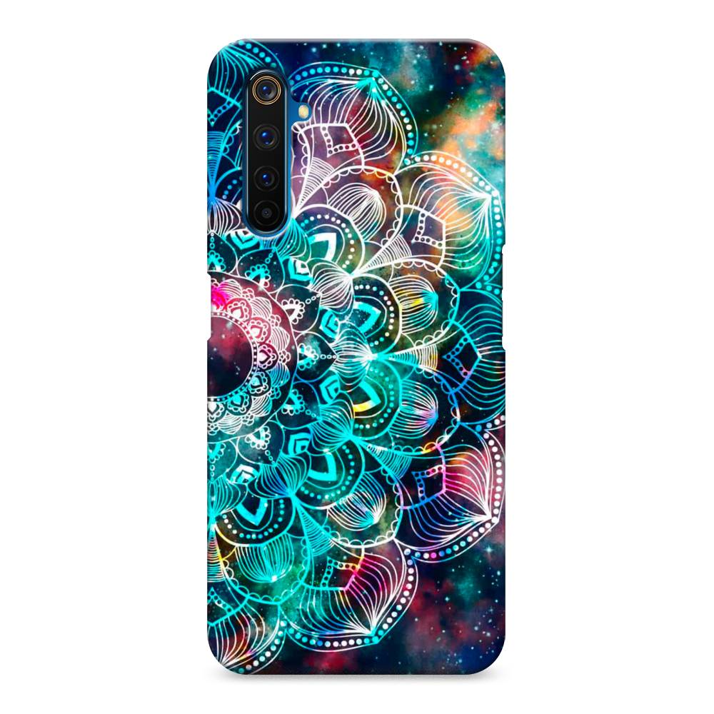 

Пластиковый чехол "Мандала космос" на Realme 6 Pro, 252820-3