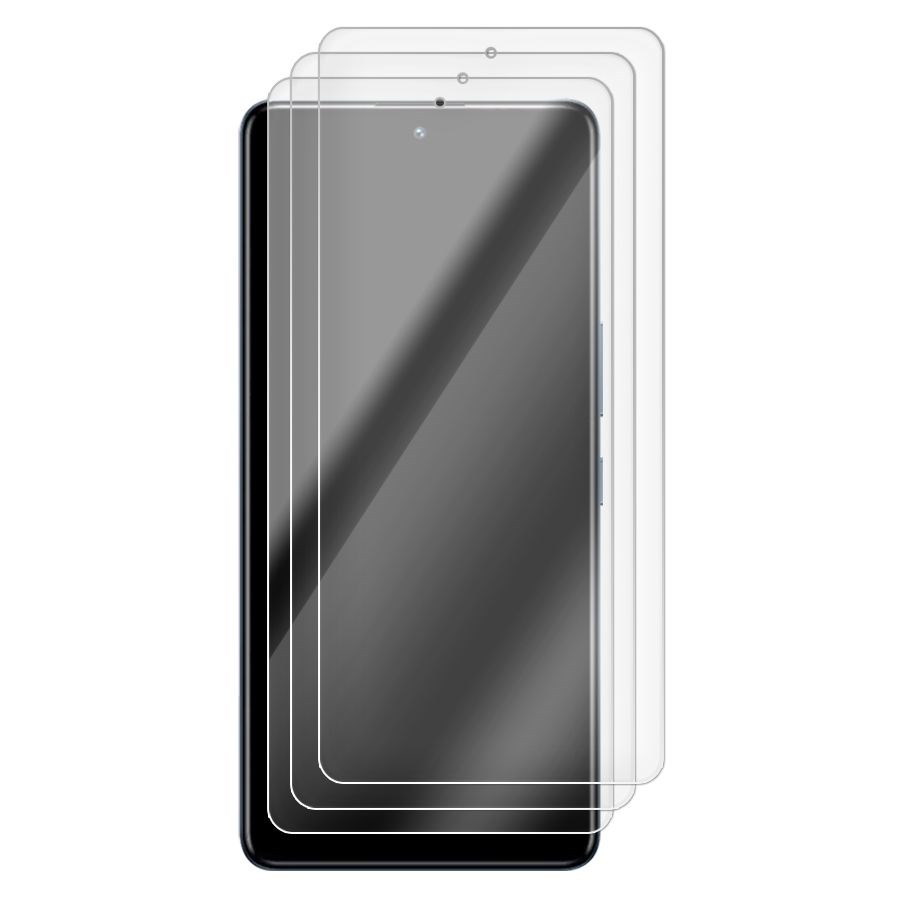 

Комплект из 3-х защитных гибридных стекол Krutoff для Infinix GT 10 Pro