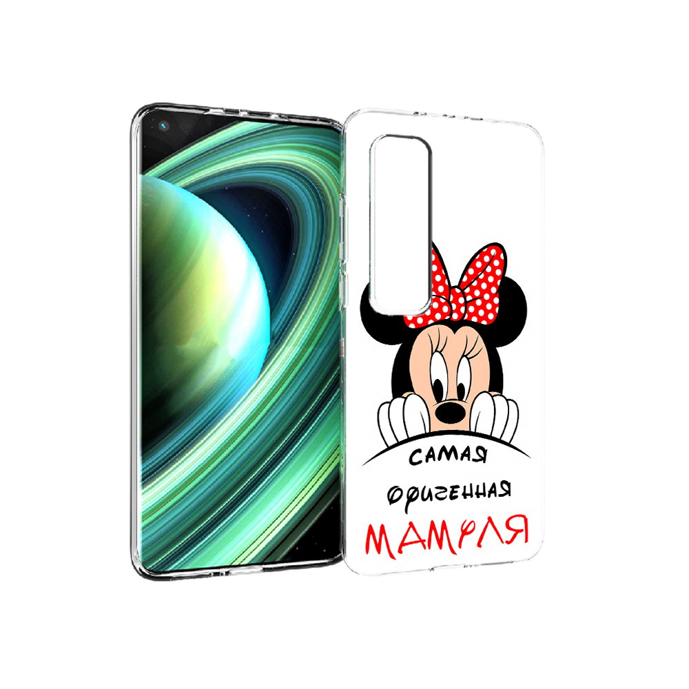 

Чехол MyPads Tocco для Xiaomi Mi 10 Ultra Самая лучшая мамуля Мини Маус (PT156404.264.152), Прозрачный, Tocco