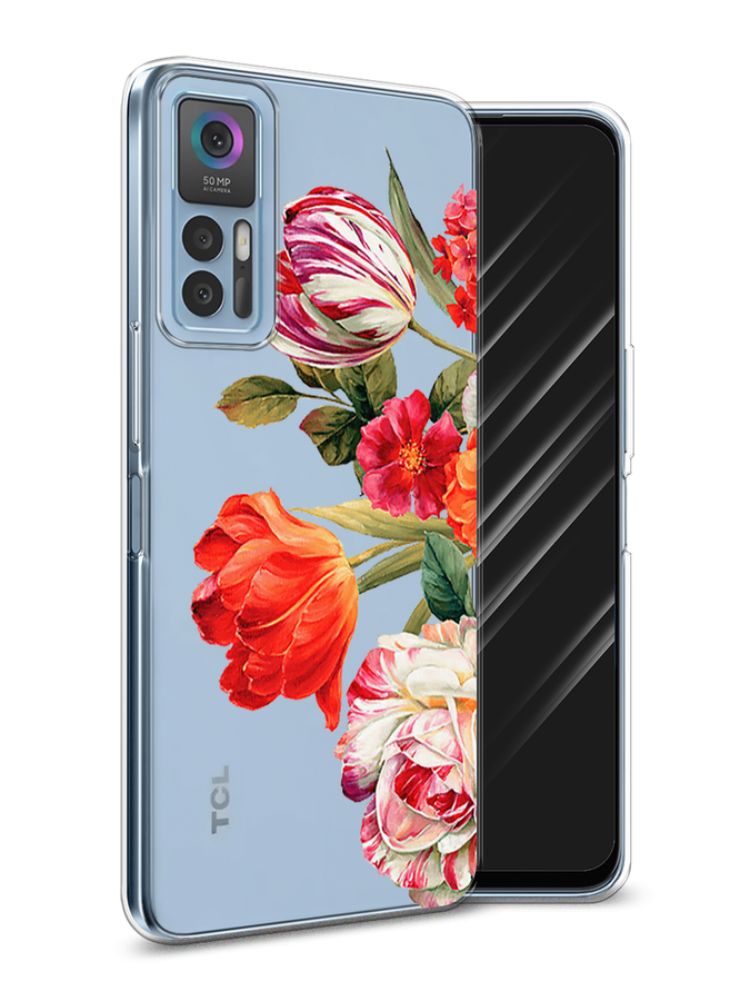 

Чехол Awog на TCL 30/30 Plus "Весенний букет", Разноцветный, 290950-8