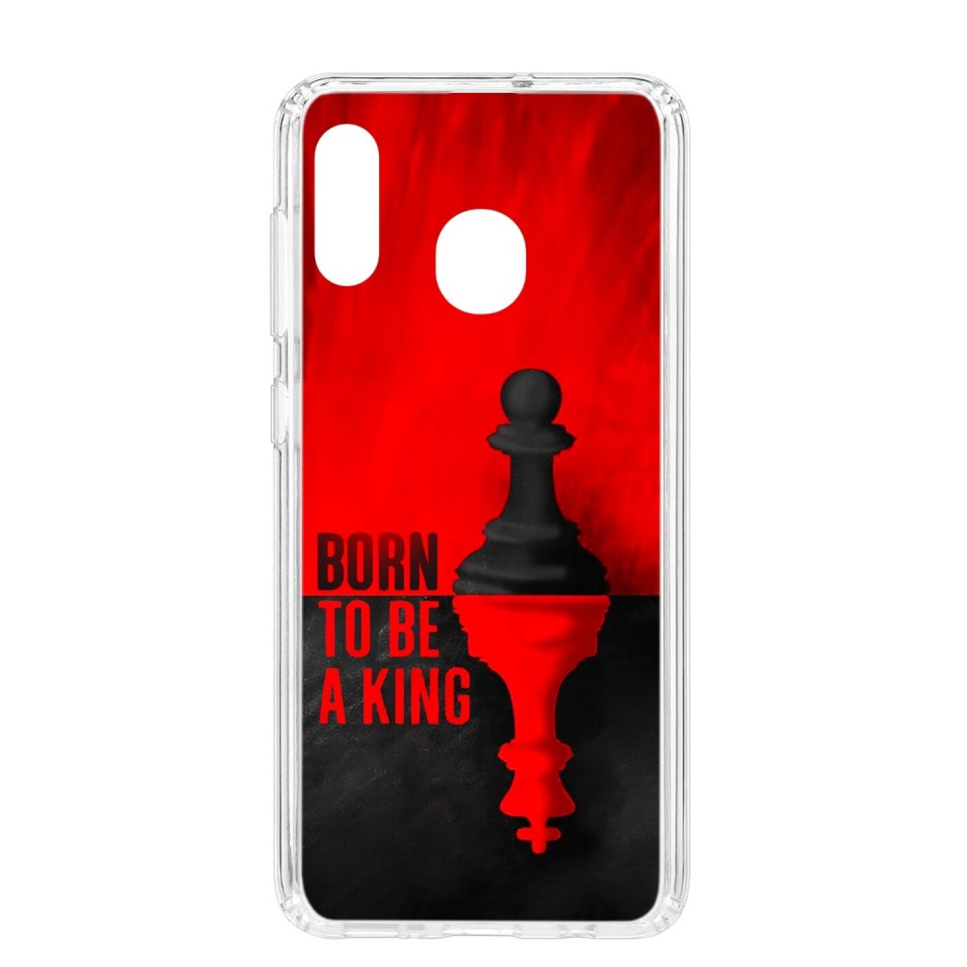 фото Чехол на samsung galaxy a20 2019 kruche print born to be a king кruче