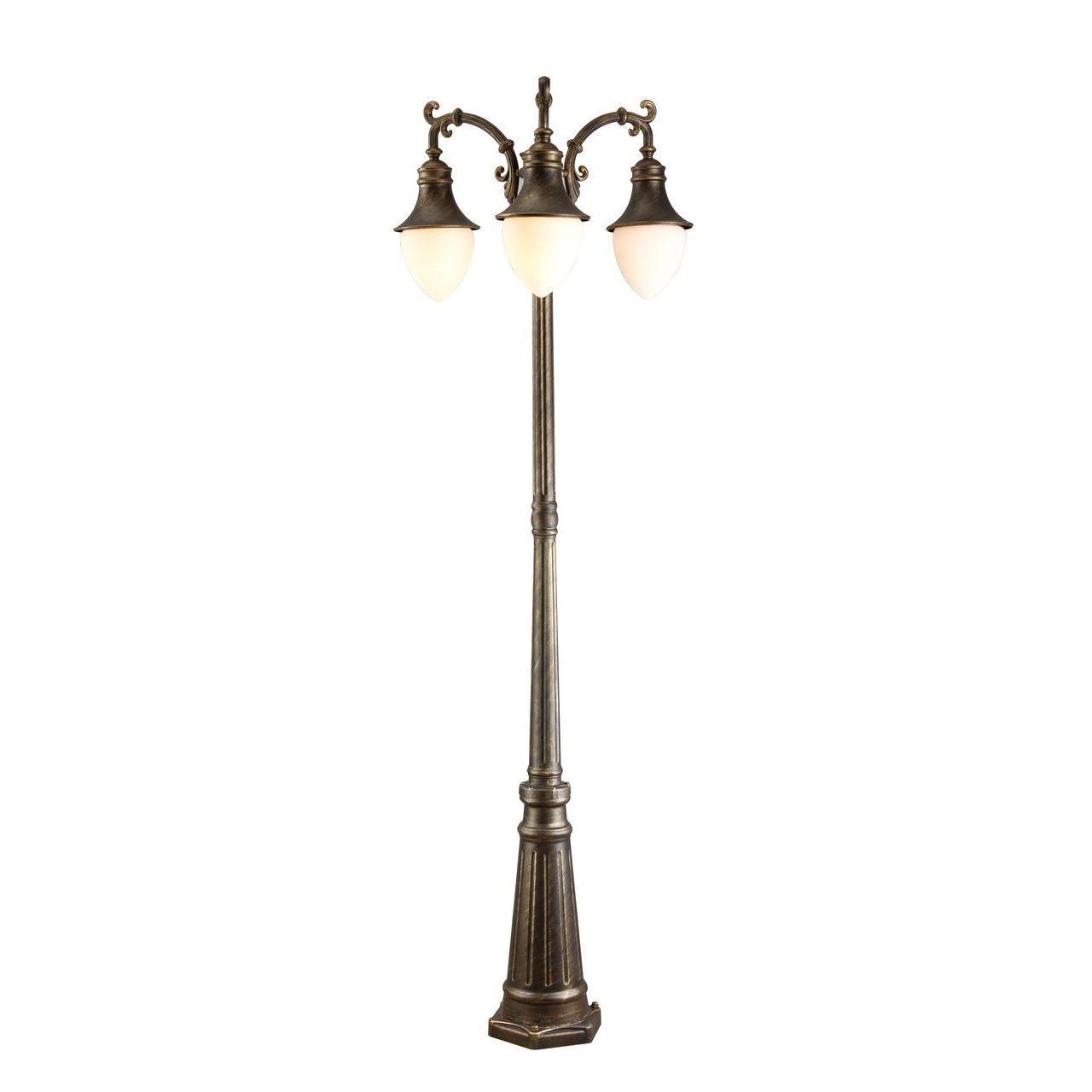 Фонарный столб Arte Lamp Vienna A1317PA-3BN 1 шт.