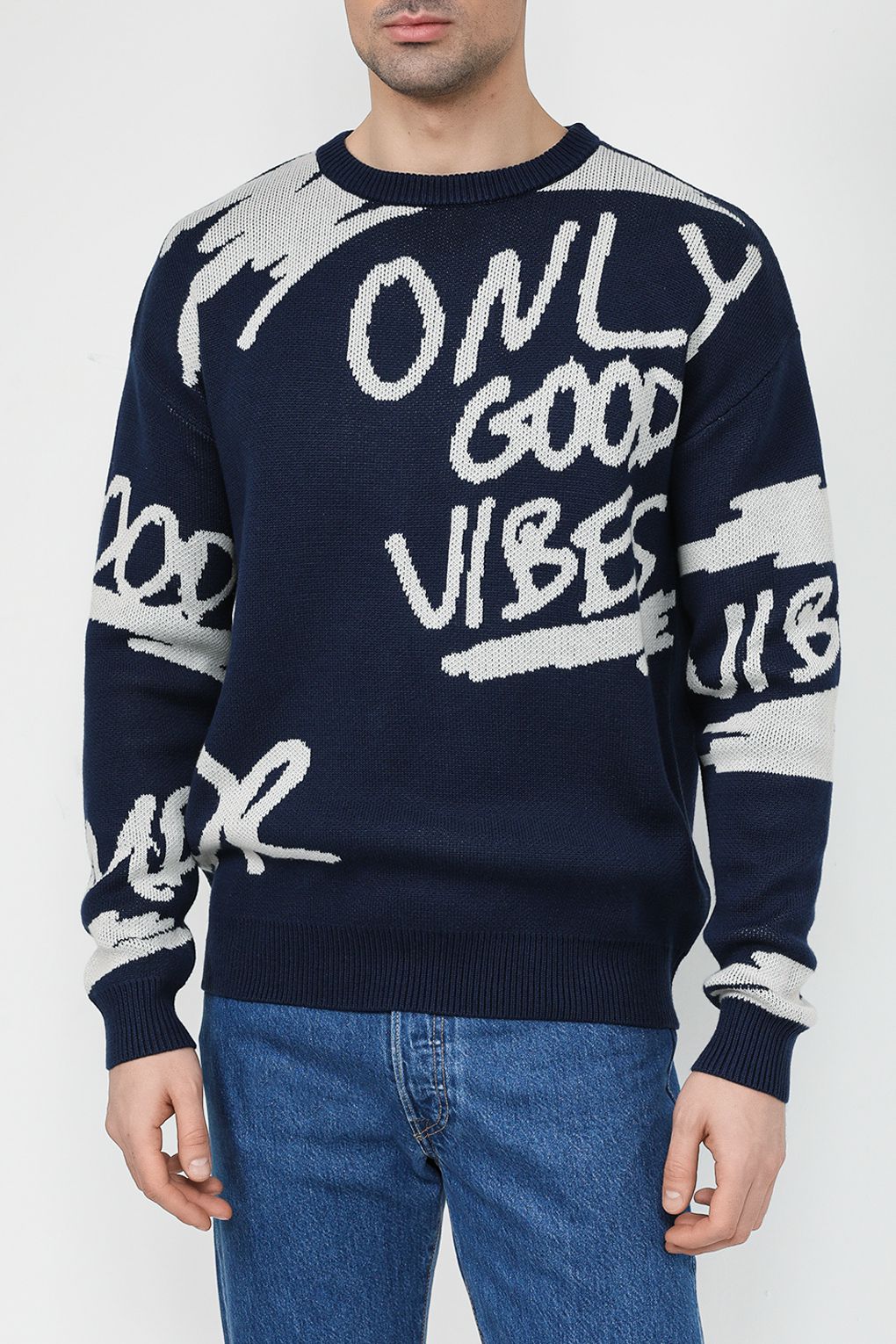 

Джемпер мужской MARCO DI RADI MDR2308T1459-005 синий 2XL, MDR2308T1459-005