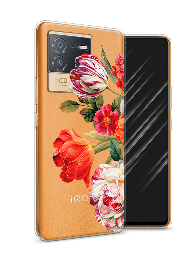 

Чехол Awog на Vivo iQOO Neo6 "Весенний букет", Разноцветный, 266850-8