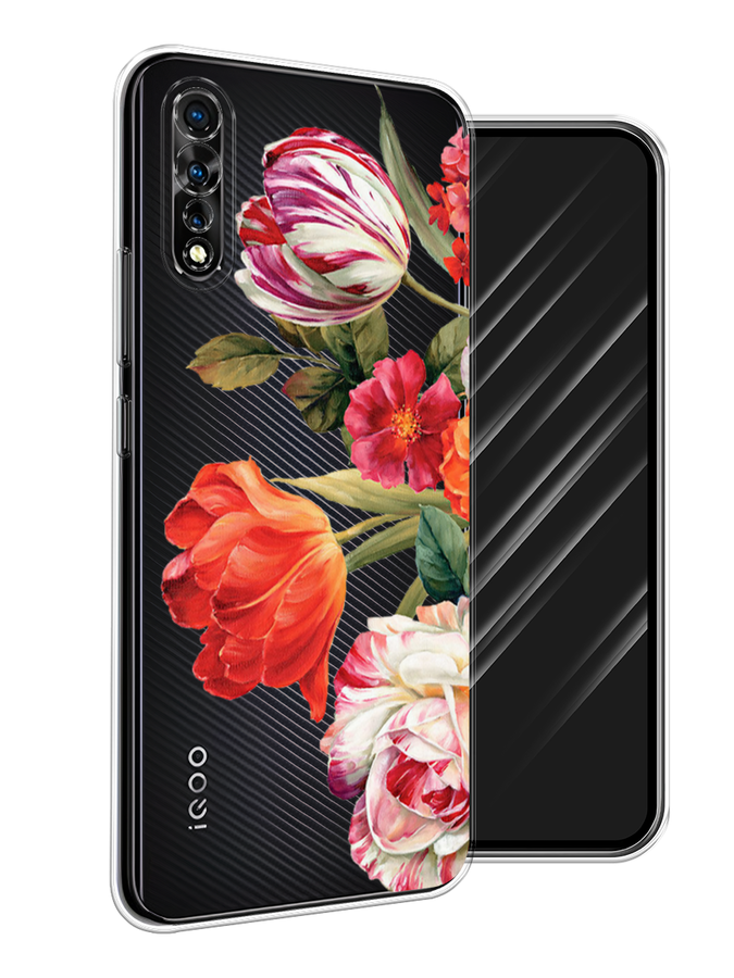 

Чехол Awog на Vivo iQOO Neo/V17 Neo "Весенний букет", Разноцветный, 262050-8
