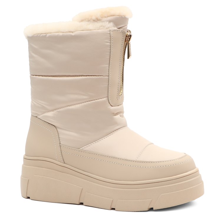 

Дутики женские Tendance AJ1496-7-4 бежевые 39 EU, Бежевый, AJ1496-7-4