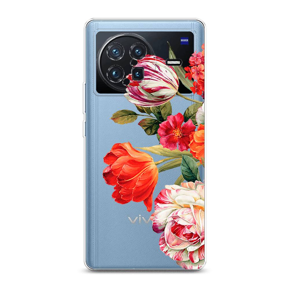 

Чехол Awog на Vivo X Note "Весенний букет", Разноцветный, 266950-8