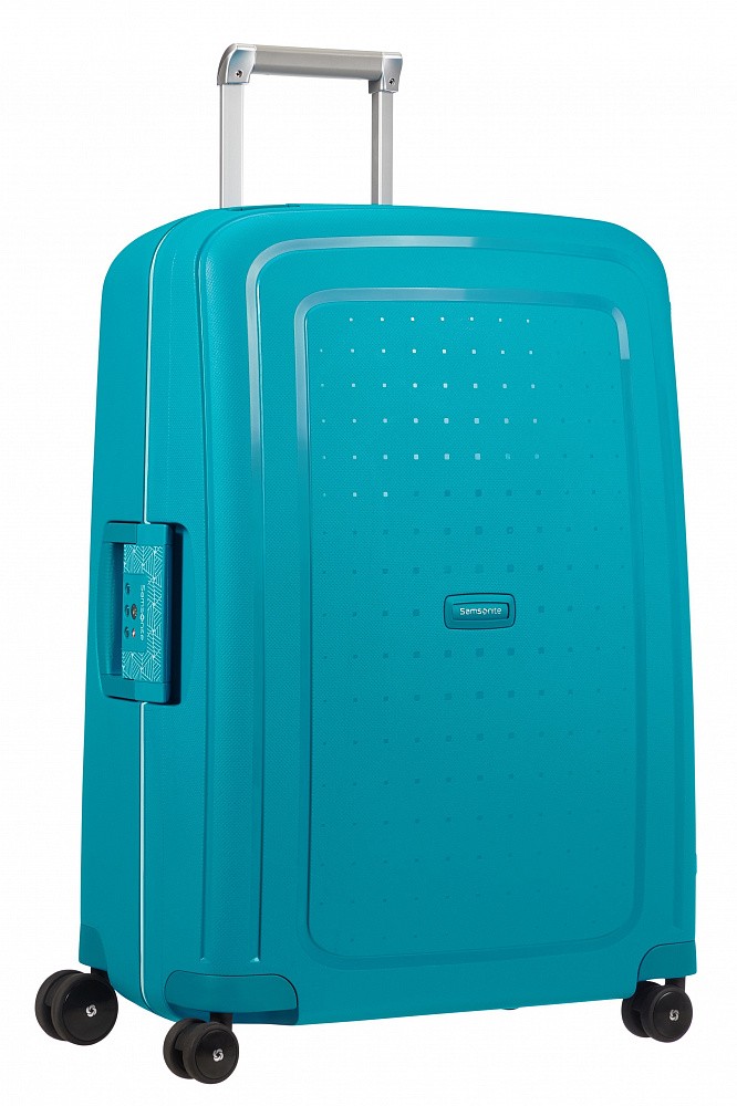 фото Чемодан унисекс samsonite 10u-a2001 бирюзовый, 49х29х69 см