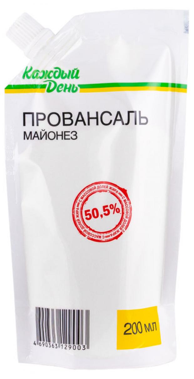 Майонез АШАН «Каждый День» Провансаль 50,5%, 200 мл