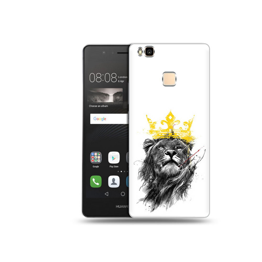 

Чехол MyPads Tocco для Huawei P9 Lite король-лев (PT74547.57.391), Прозрачный, Tocco