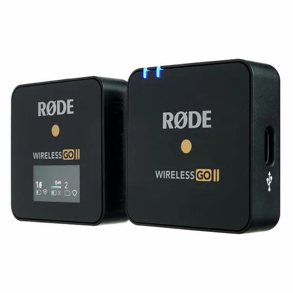 

Микрофон Rode Wireless GO II Black, Wireless GO II