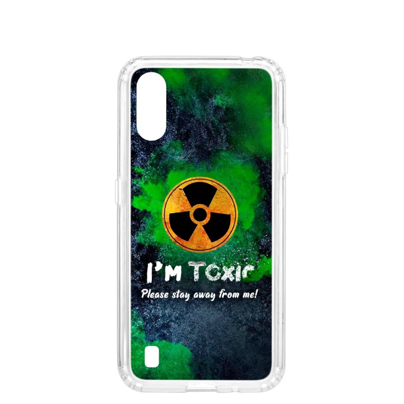 фото Чехол на samsung galaxy a01 / a015 kruche print toxic кruче