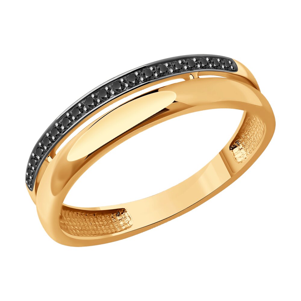 

Кольцо из золота р. 17 Diamant 51-210-01874-3, бриллиант, 51-210-01874-3