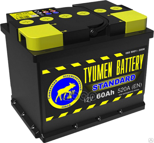 

Аккумулятор 60 Обратная [- +] Tyumen Battery Standard 520a 242/175/190 Толстые TYUMEN BATT