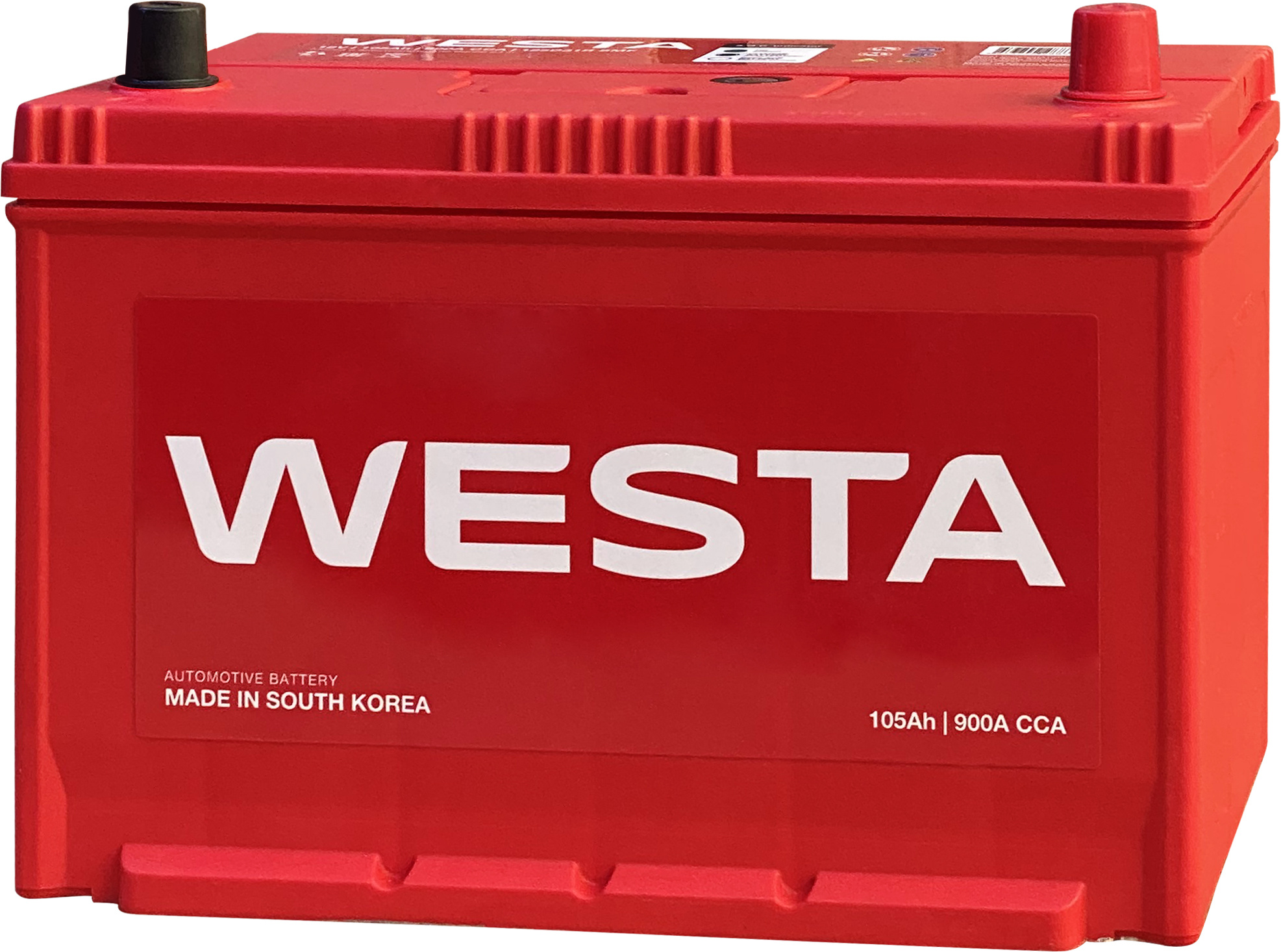 Аккумулятор для автомобиля WESTA Korea 125D31L SMF 105 Ач 900 А обратная полярность