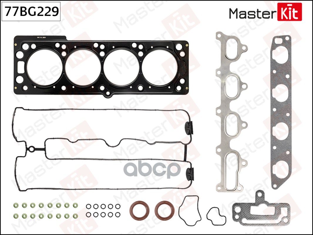 

MASTERKIT 77BG229 к-кт прокладок ГБЦ OPEL Z20LEH 77BG229 1шт