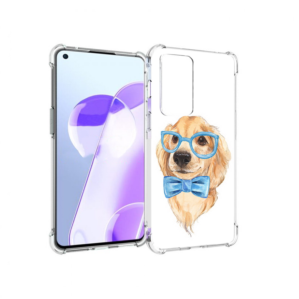 

Чехол MyPads Tocco для OnePlus 9RT Собака интеллигент (PT172016.131.159), Прозрачный, Tocco