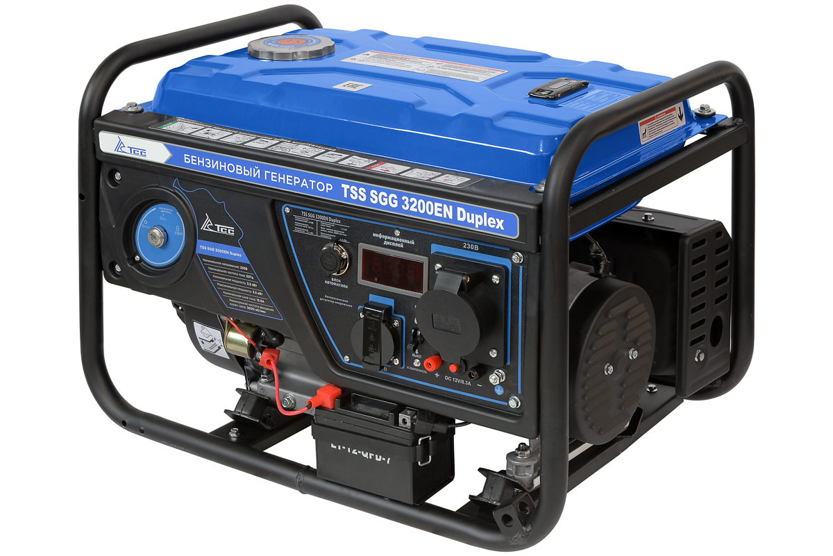 Бензиновый генератор TSS SGG 3200EN Duplex арт.060019