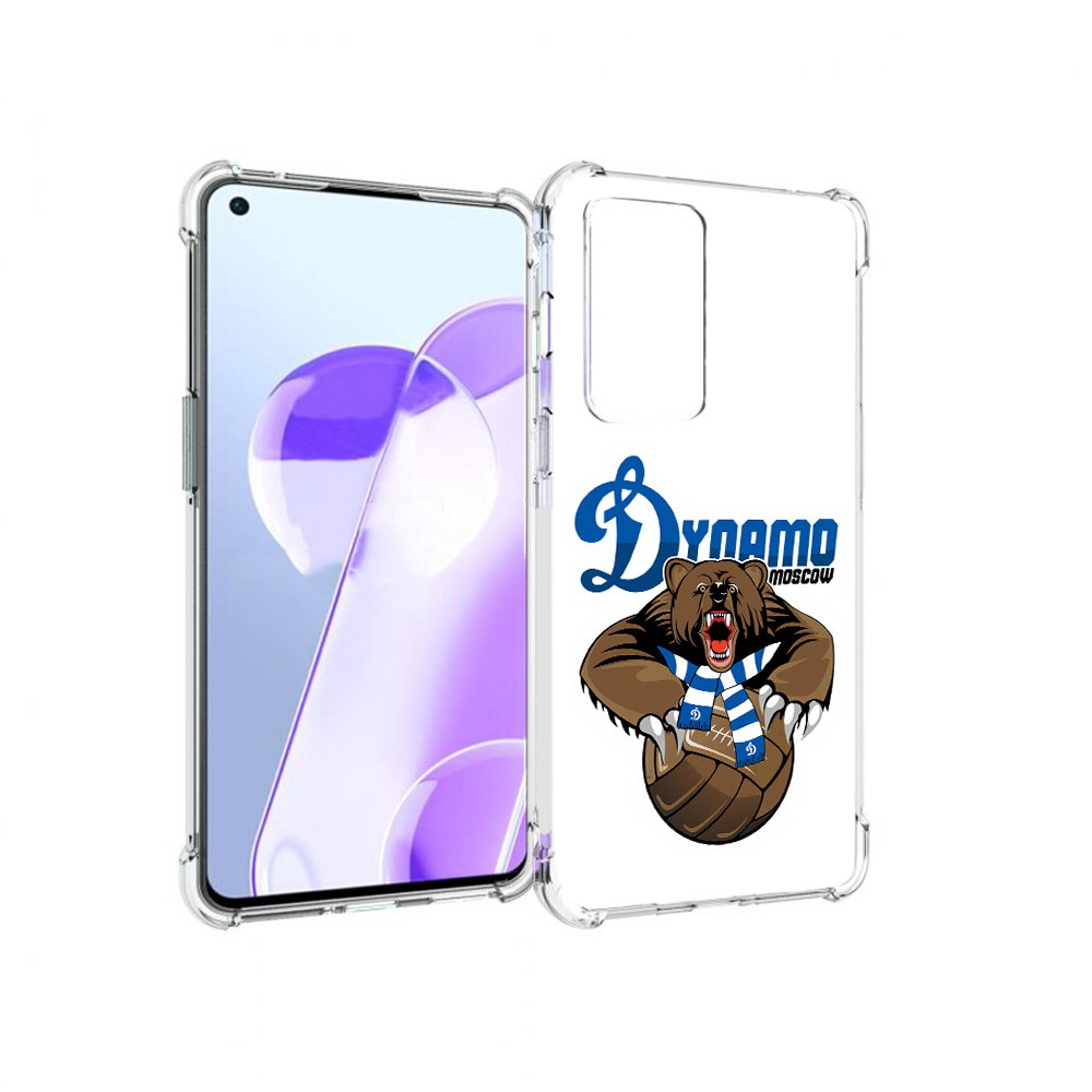 

Чехол MyPads Tocco для OnePlus 9RT ФК Динамо медведь (PT172016.131.175), Прозрачный, Tocco