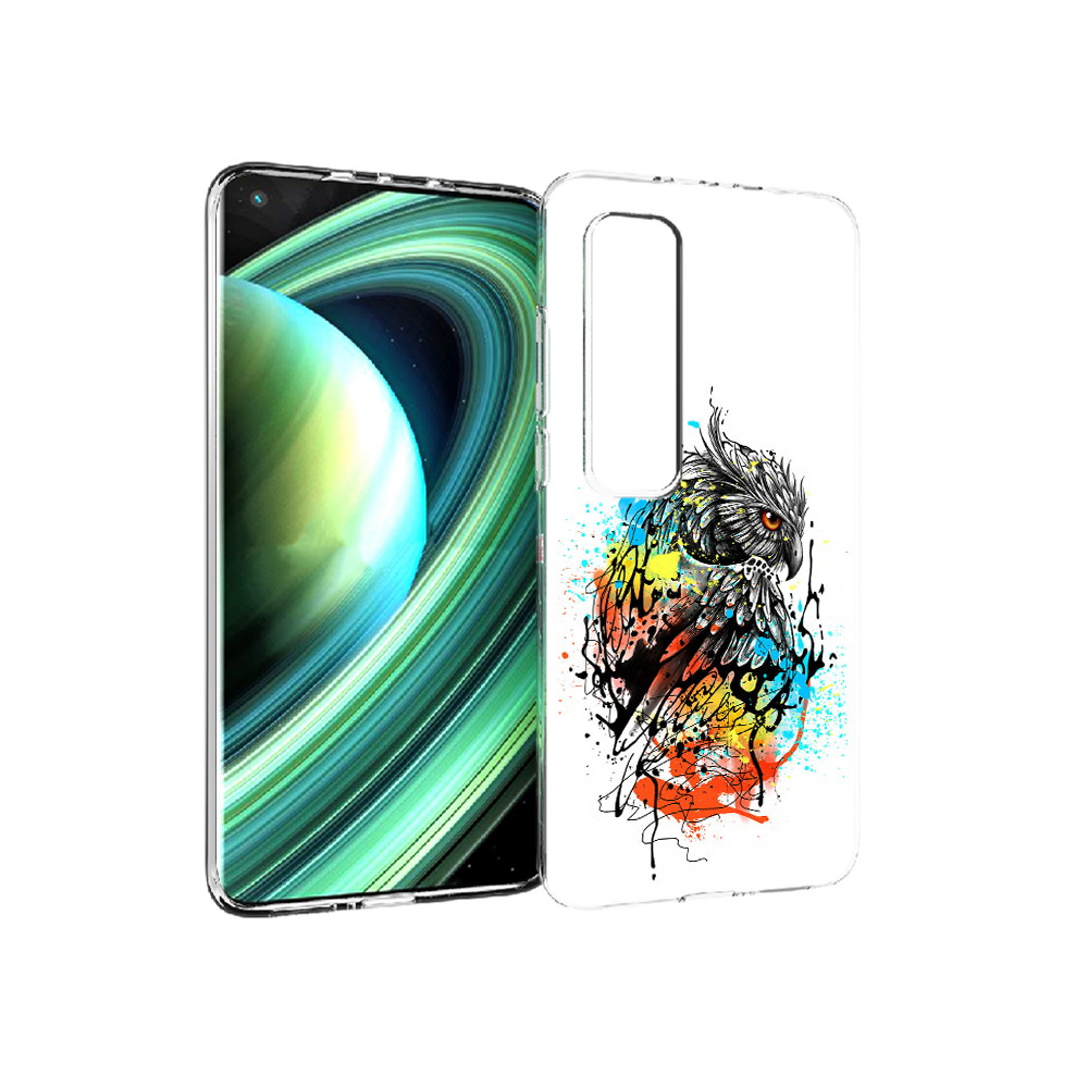 

Чехол MyPads Tocco для Xiaomi Mi 10 Ultra Творческая сова (PT156404.264.170), Прозрачный, Tocco
