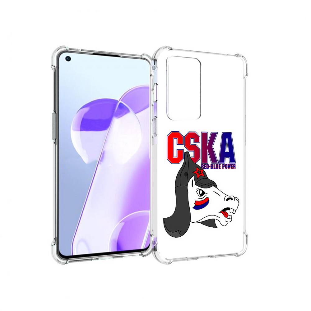 

Чехол MyPads Tocco для OnePlus 9RT ФК ЦСК лошадка россия (PT172016.131.179), Прозрачный, Tocco