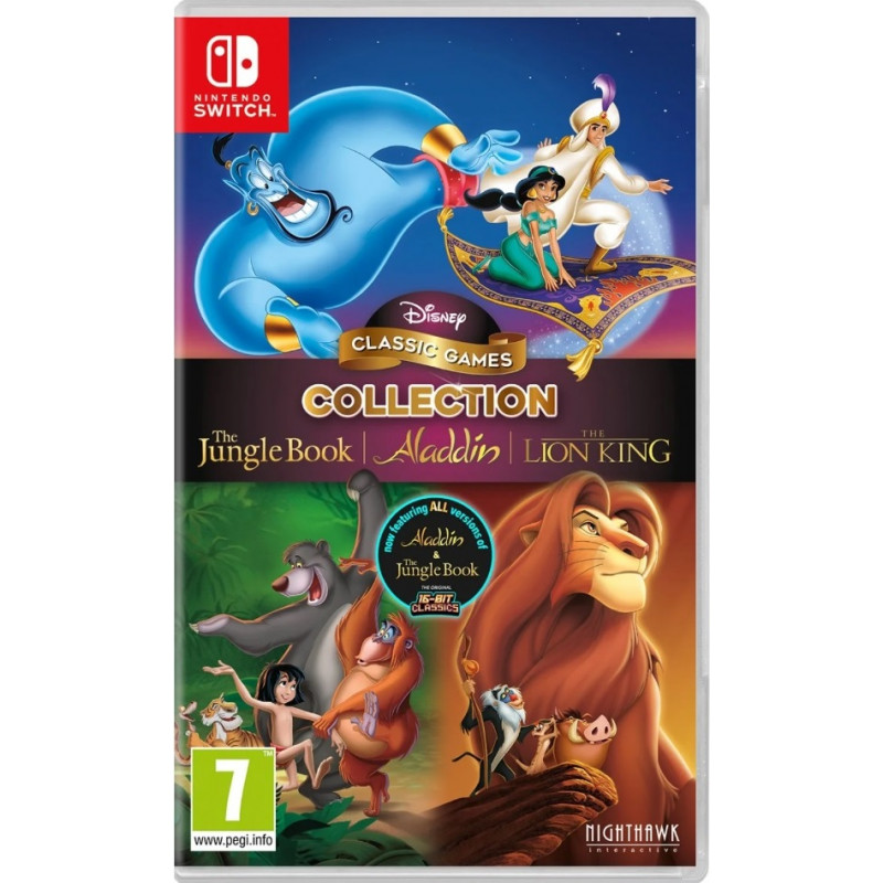 Игра Disney Classic Games Collection: The Jungle Book, Aladdin & The Lion King для NSW