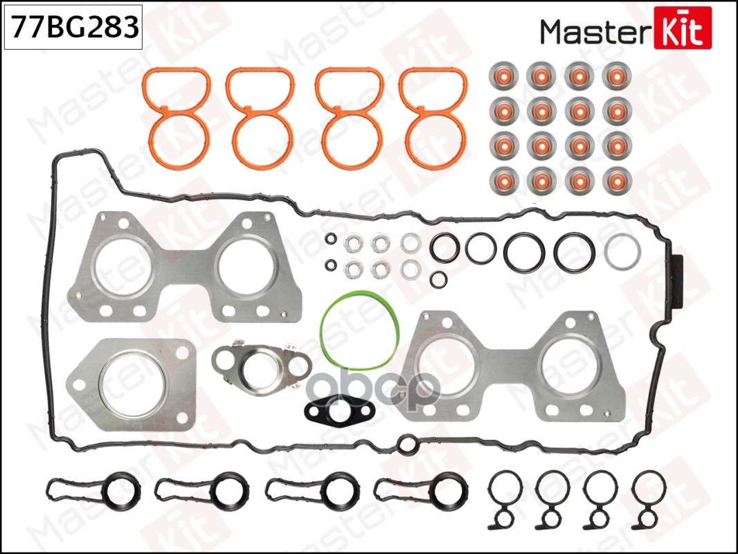 

MASTERKIT 77BG283 к-кт прокладок ГБЦ 77BG283 1шт