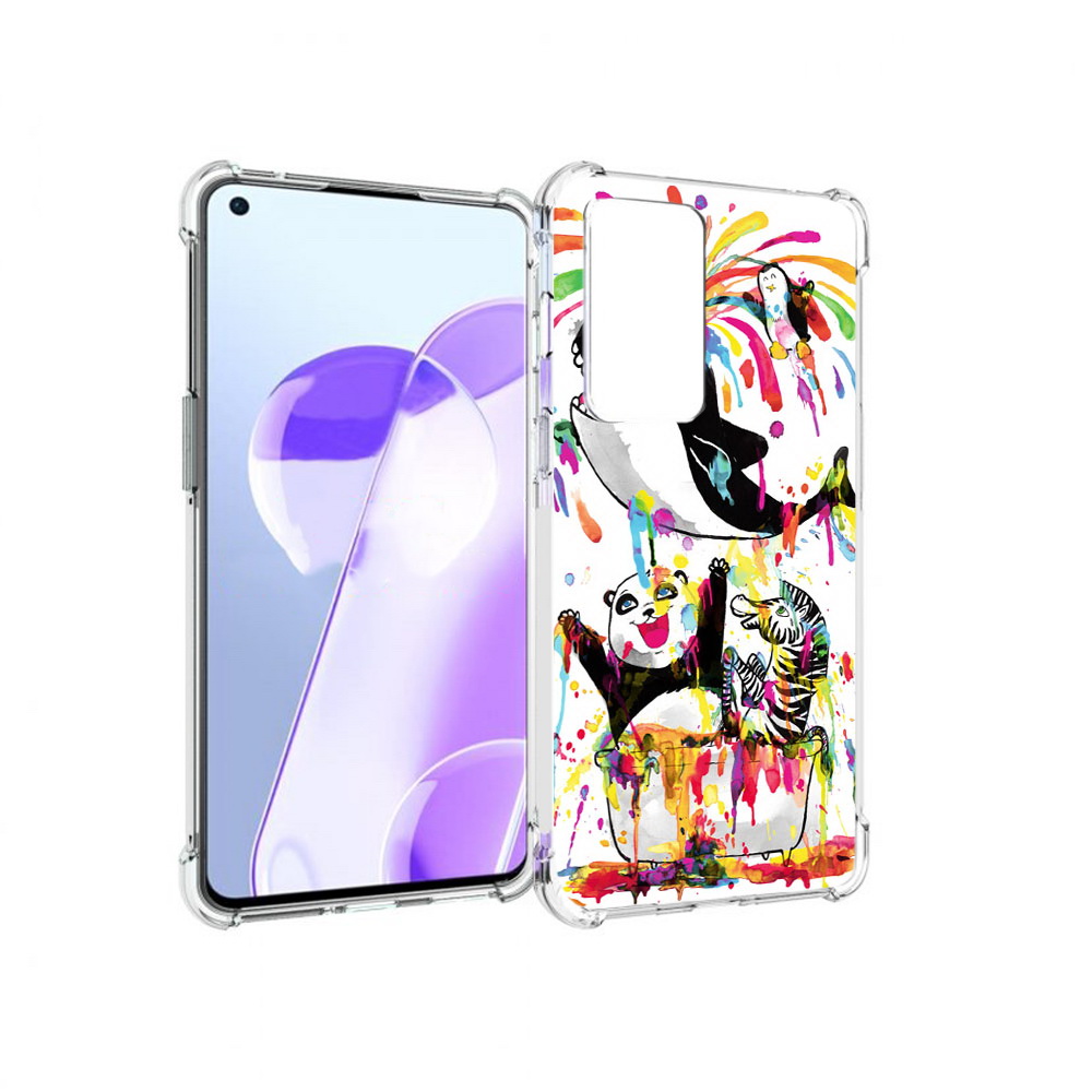

Чехол MyPads Tocco для OnePlus 9RT Хиппи кит (PT172016.131.191), Прозрачный, Tocco