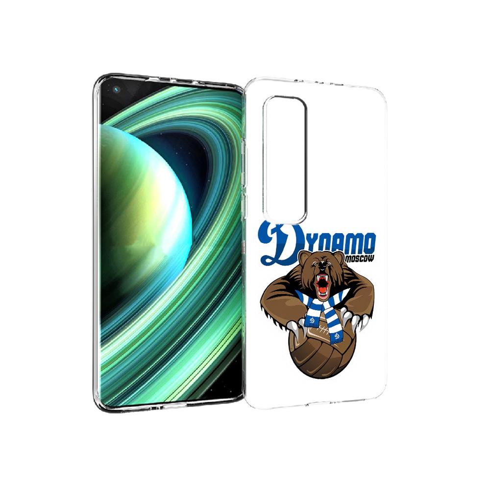 

Чехол MyPads Tocco для Xiaomi Mi 10 Ultra ФК Динамо медведь (PT156404.264.175), Прозрачный, Tocco