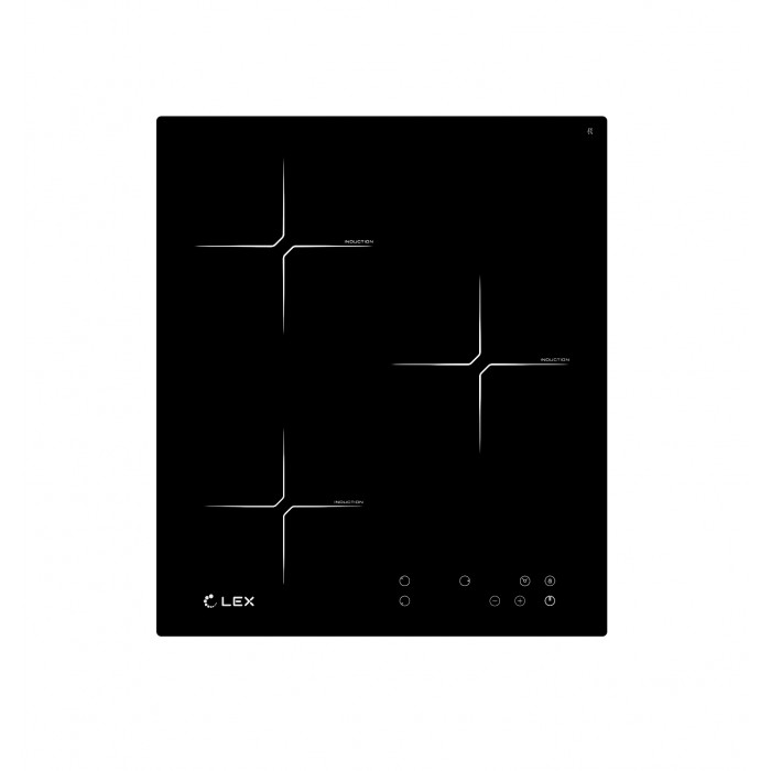 Встраиваемая варочная панель индукционная LEX EVI 430 BL черный